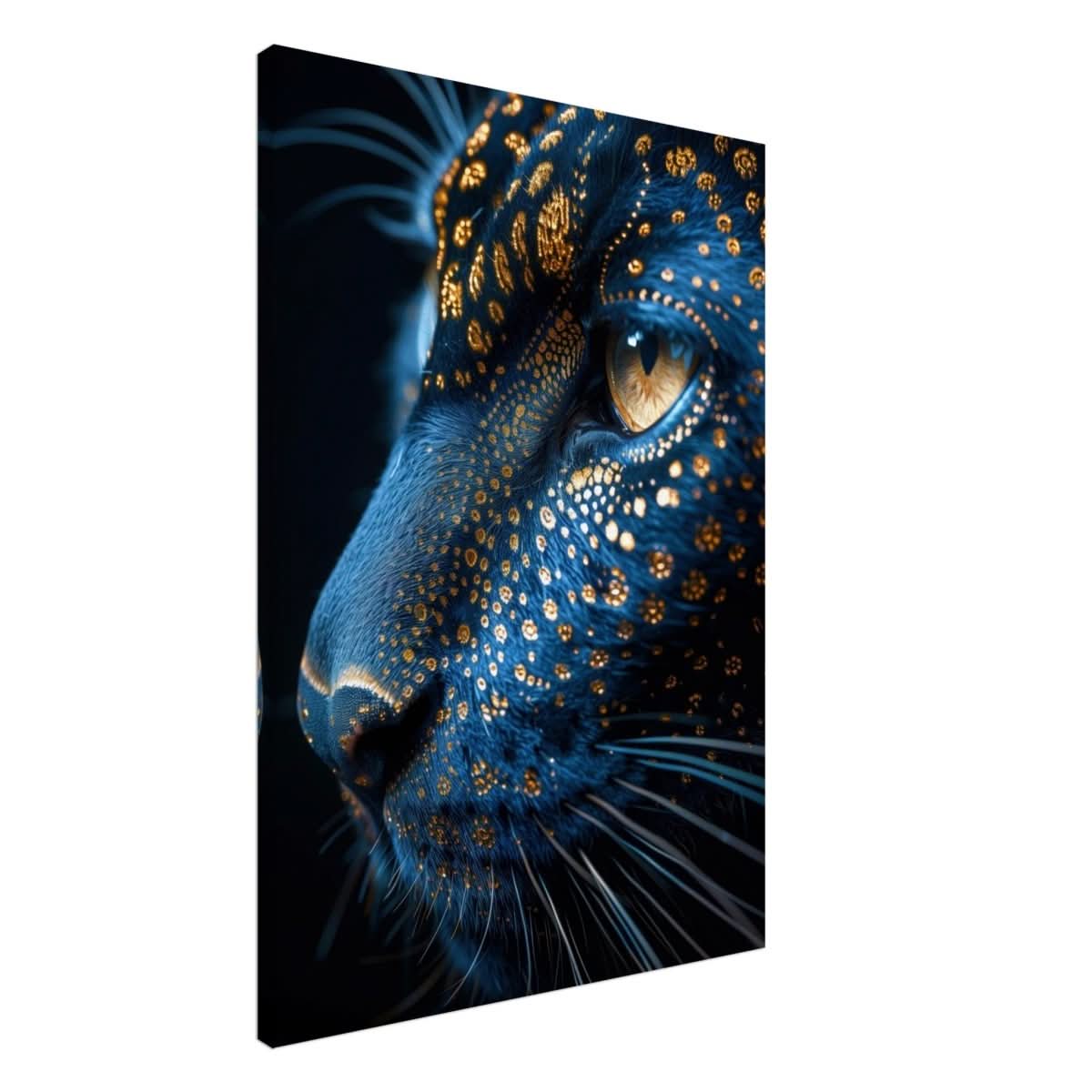 Da Vinci Animal Kingdom Wall art | Wildlife | Javan leopard - Canvas - 70x100 cm / 28x40″ - Thick