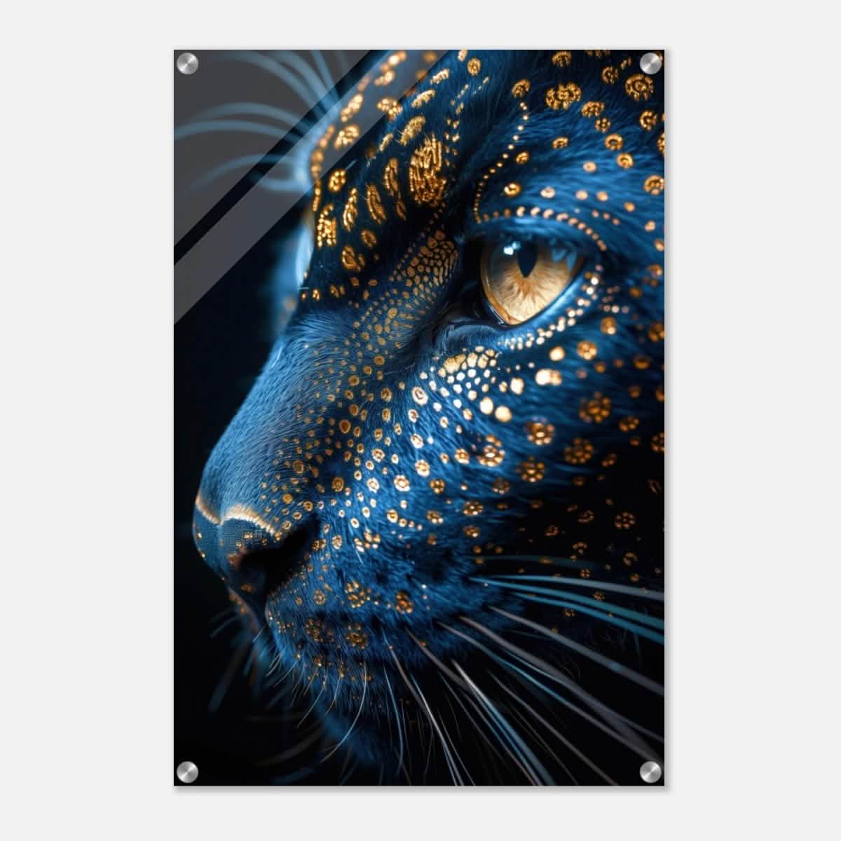 Da Vinci Animal Kingdom Wall art | Wildlife | Javan leopard - Acrylic Print - 50x75 cm / 20x30″ -