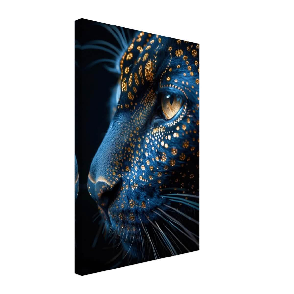 Da Vinci Animal Kingdom Wall art | Wildlife | Javan leopard - Canvas - 40x60 cm / 16x24″ - Thick