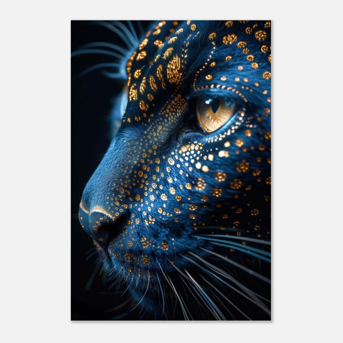 Da Vinci Animal Kingdom Wall art | Wildlife | Javan leopard - Aluminum Print - 30x45 cm / 12x18″ -