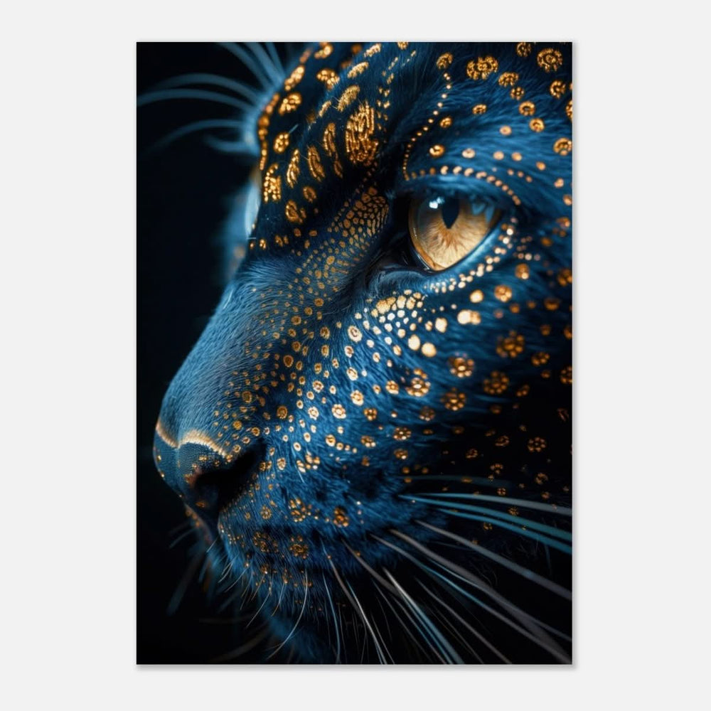Da Vinci Animal Kingdom Wall art | Wildlife | Javan leopard - Wood Prints - 70x100 cm / 28x40″ - 10 mm