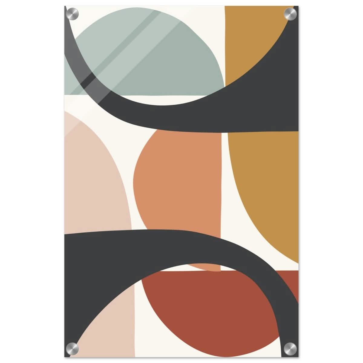 Da Vinci Bohemian Modern Art Wall art print - Acrylic Print - 40x60 cm / 16x24″ -