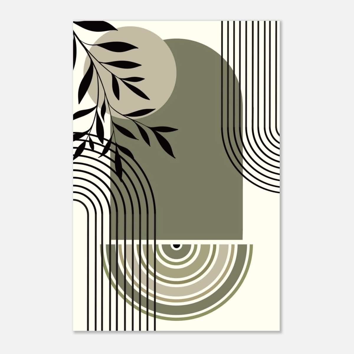 Da Vinci Bohemian Modern Art Wall art print - Aluminum Print - 40x60 cm / 16x24″ -