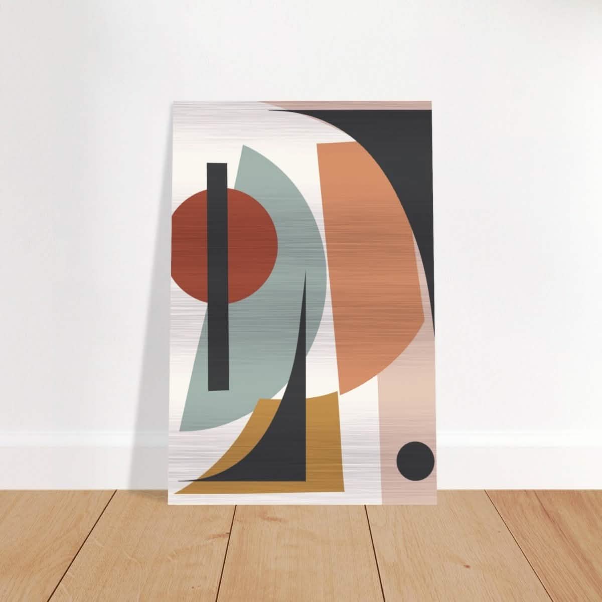 Da Vinci Bohemian Modern Art Wall art print - Brushed Aluminum Print - 40x60 cm / 16x24″ -