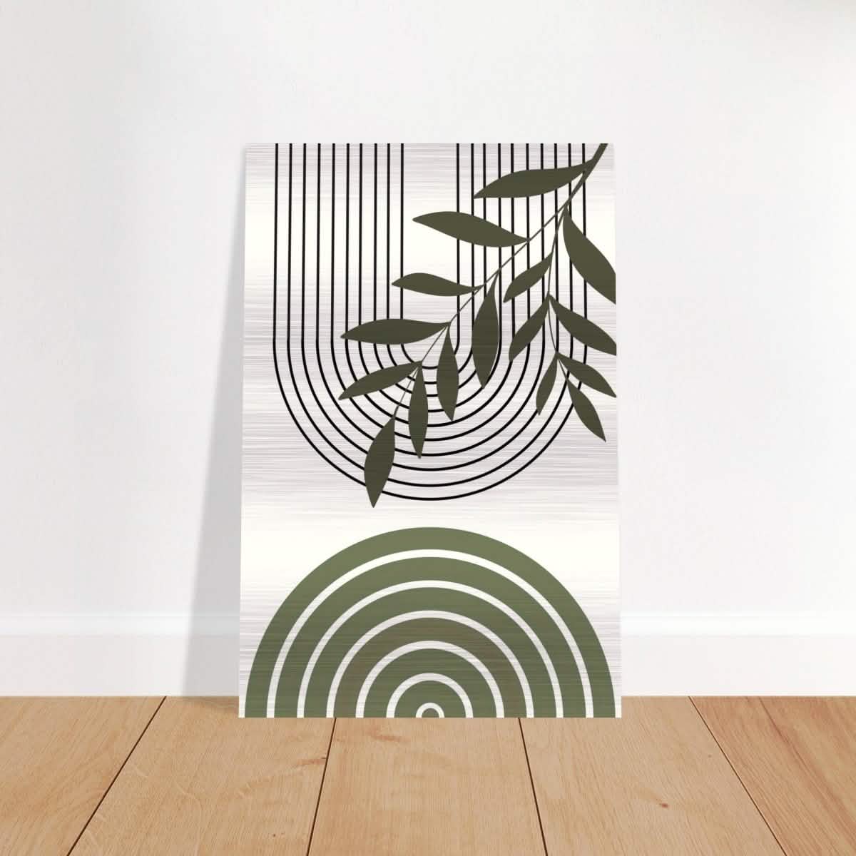 Da Vinci Bohemian Modern Art Wall art print - Brushed Aluminum Print - 30x45 cm / 12x18″ -