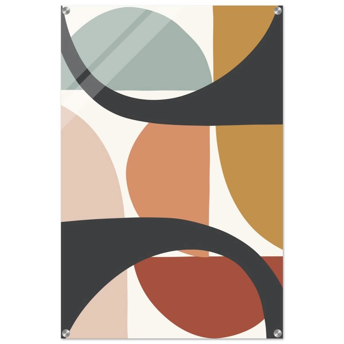 Da Vinci Bohemian Modern Art Wall art print - Acrylic Print - 60x90 cm / 24x36″ -