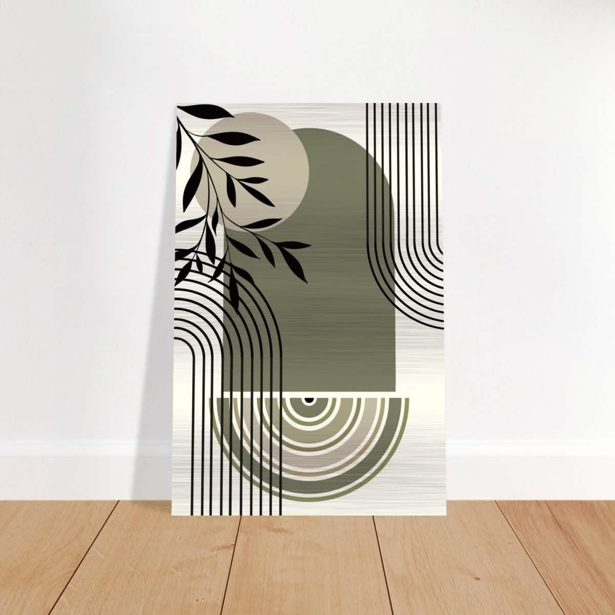 Da Vinci Bohemian Modern Art Wall art print - Brushed Aluminum Print - 50x75 cm / 20x30″ -