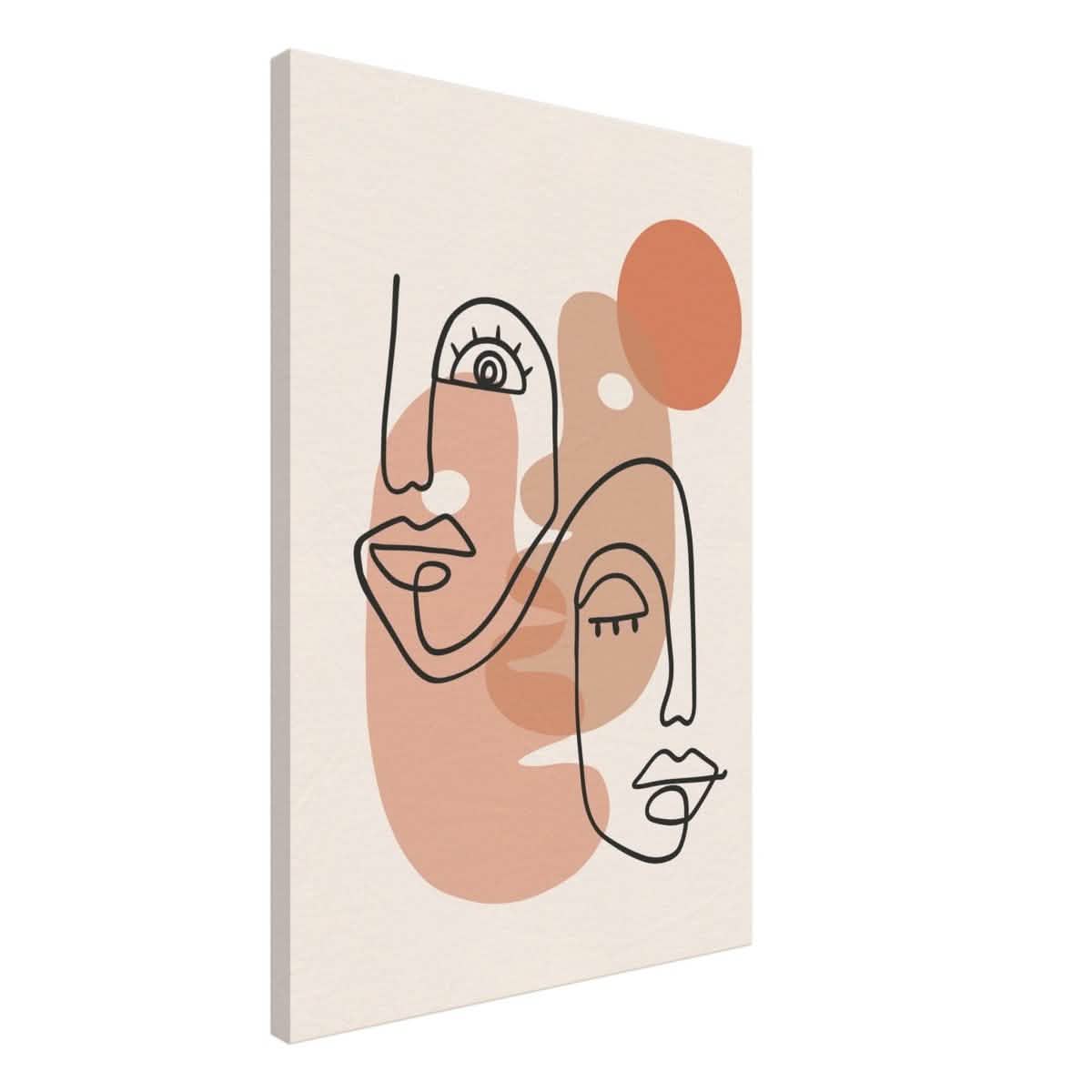 Da Vinci Bohemian Modern Art Wall art print - Canvas - 50x75 cm / 20x30″ -