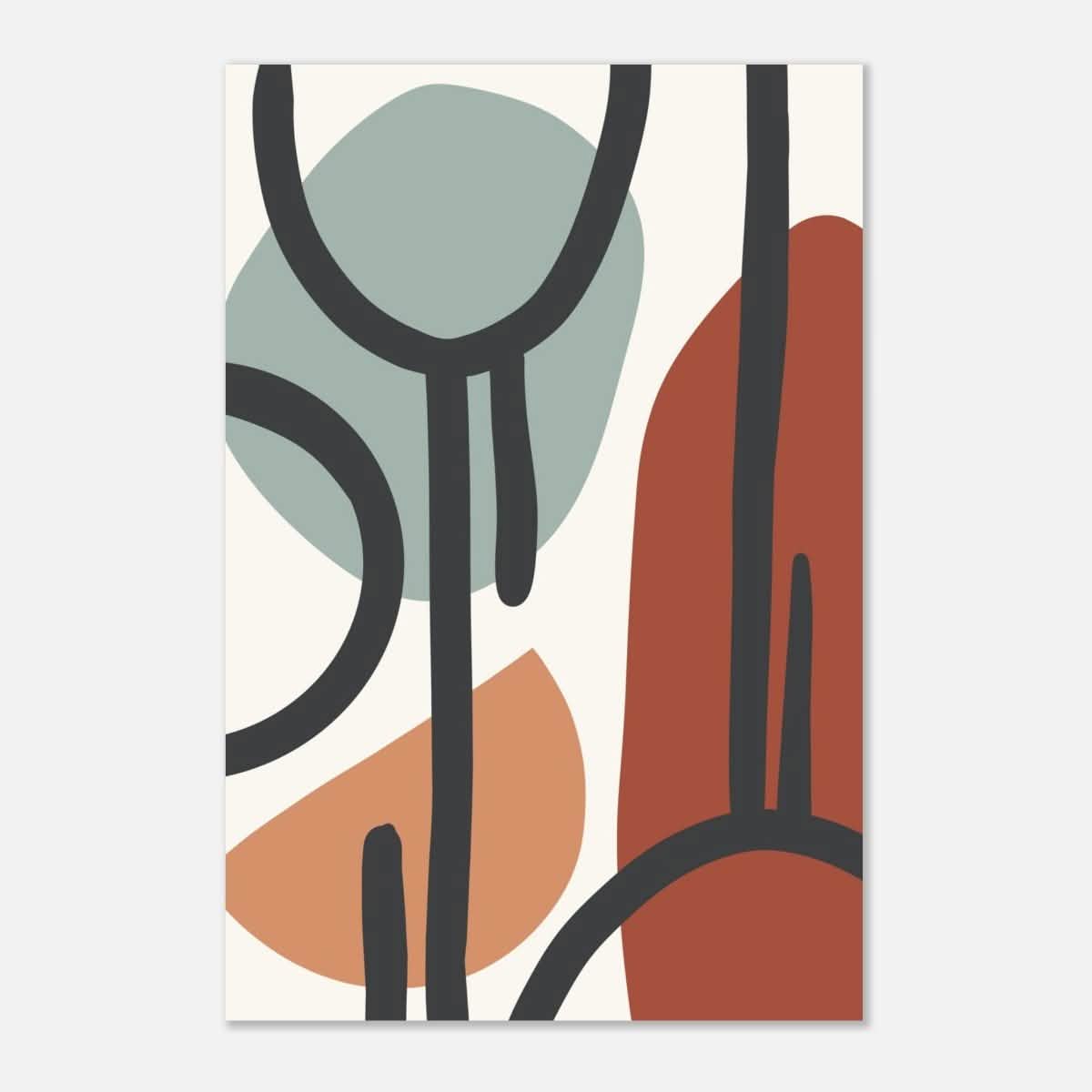 Da Vinci Bohemian Modern Art Wall art print - Aluminum Print - 30x45 cm / 12x18″ -