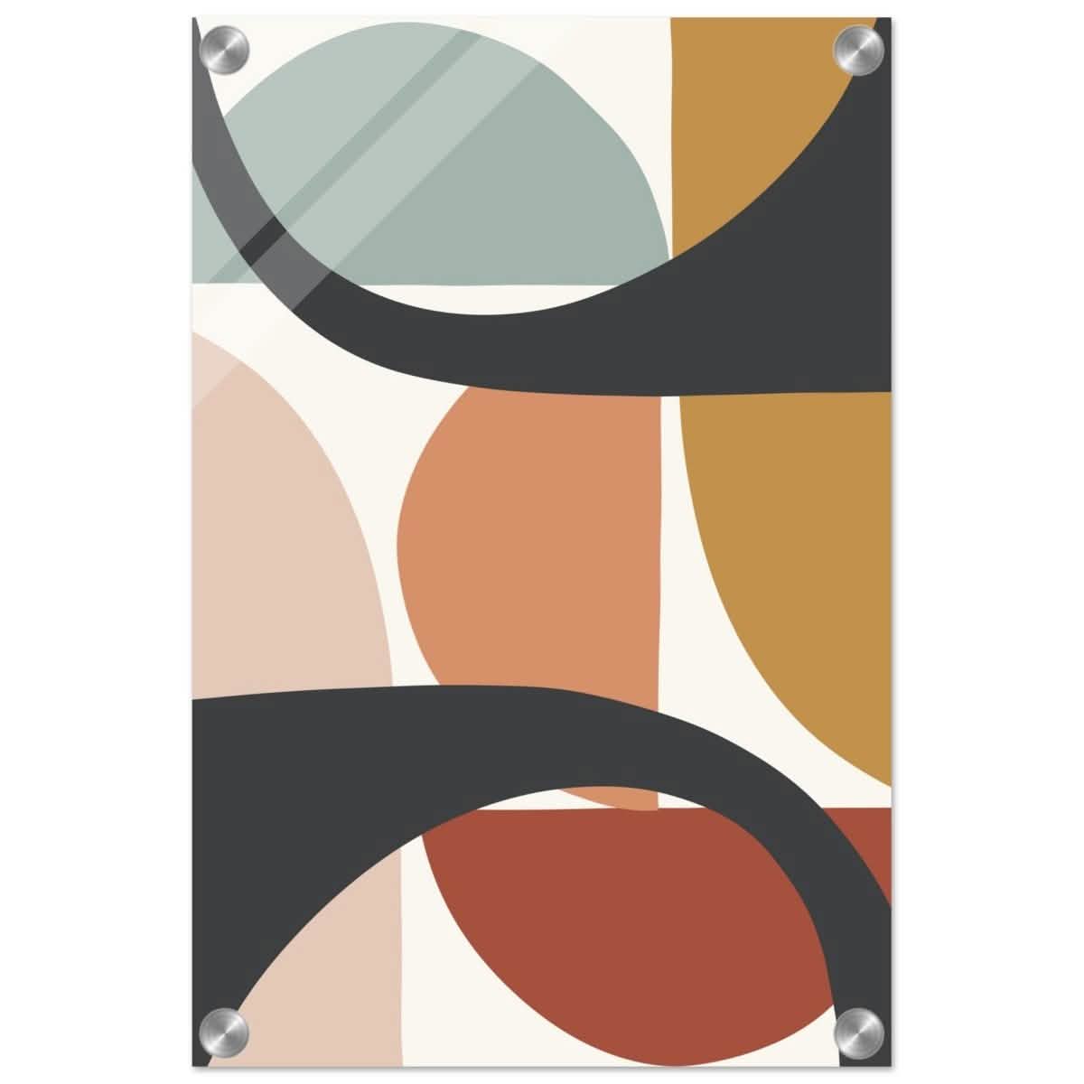 Da Vinci Bohemian Modern Art Wall art print - Acrylic Print - 30x45 cm / 12x18″ -