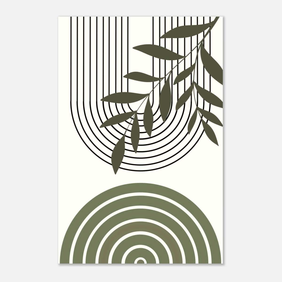 Da Vinci Bohemian Modern Art Wall art print - Aluminum Print - 60x90 cm / 24x36″ -