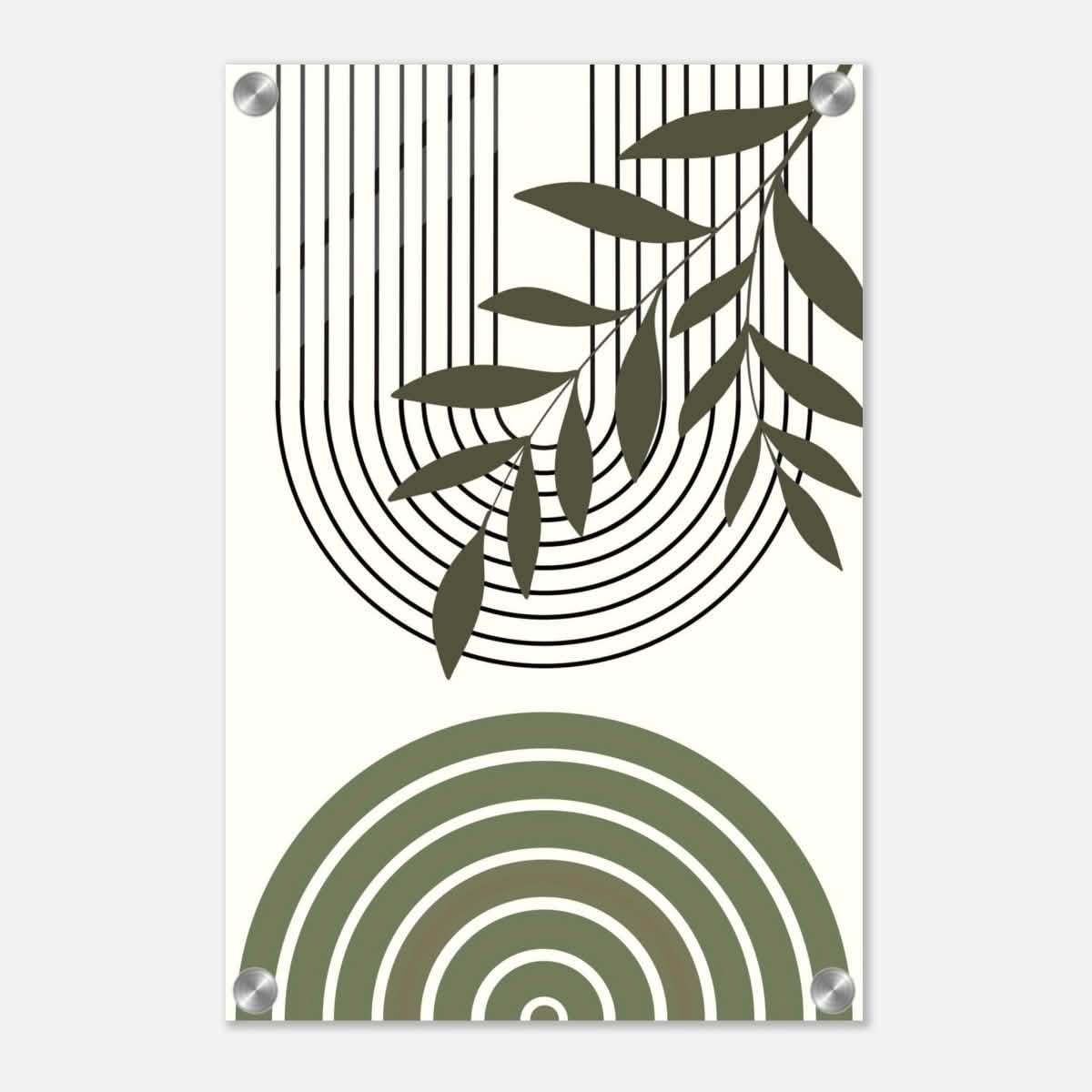 Da Vinci Bohemian Modern Art Wall art print - Acrylic Print - 30x45 cm / 12x18″ -