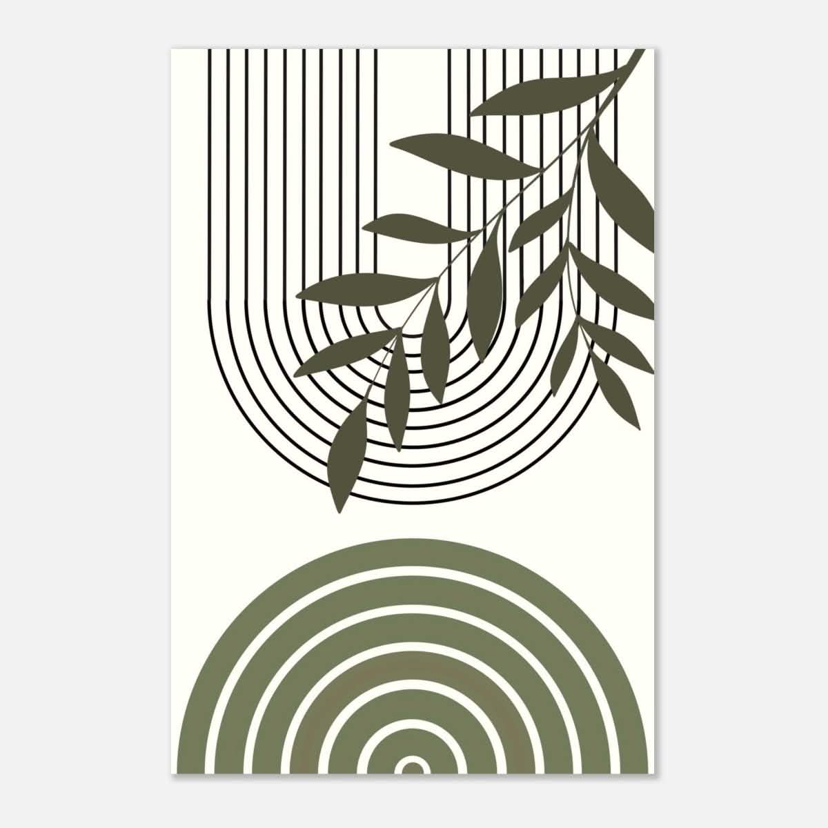 Da Vinci Bohemian Modern Art Wall art print - Aluminum Print - 40x60 cm / 16x24″ -