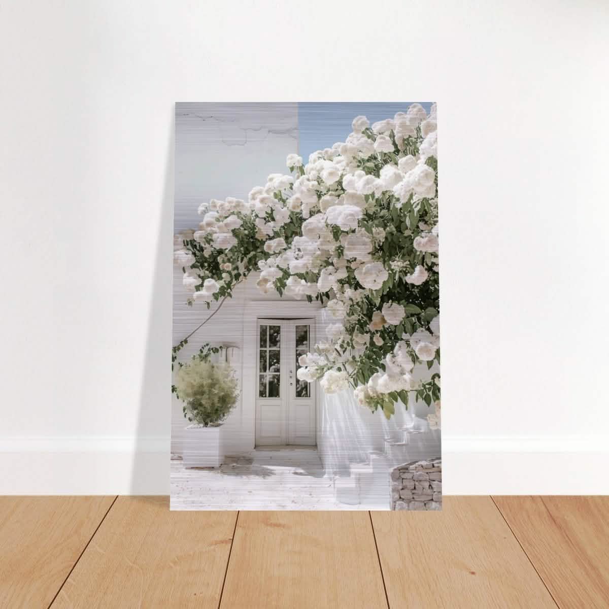 Da Vinci City Nature Wall art print - Brushed Aluminum Print - 30x45 cm / 12x18″ -