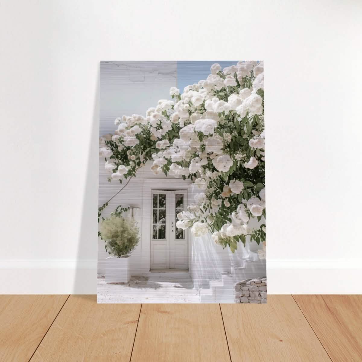 Da Vinci City Nature Wall art print - Brushed Aluminum Print - 70x100 cm / 28x40″ -