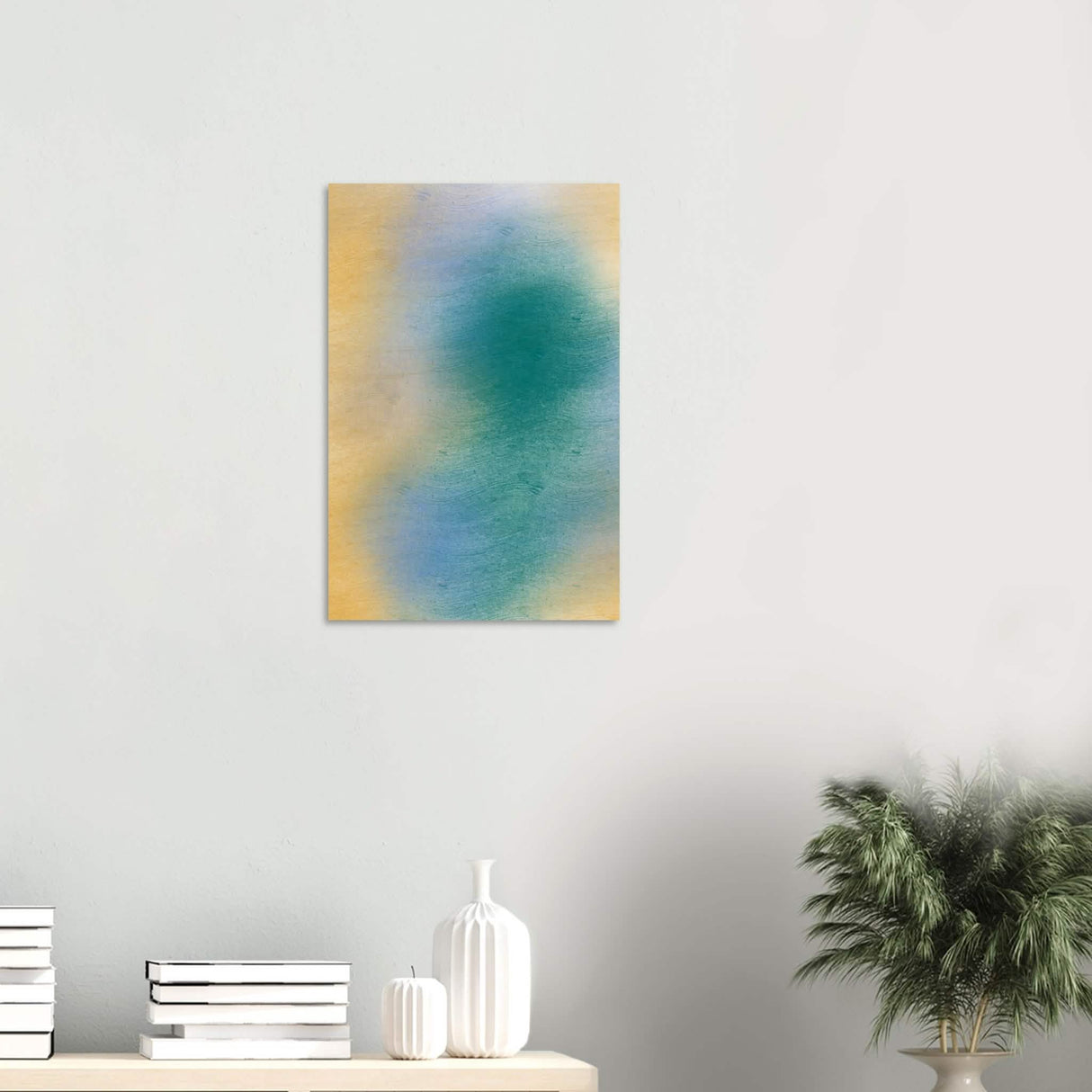 Da Vinci Contemporary Minimalist Art - Wood Prints - 40x60 cm / 16x24″ - 20 mm