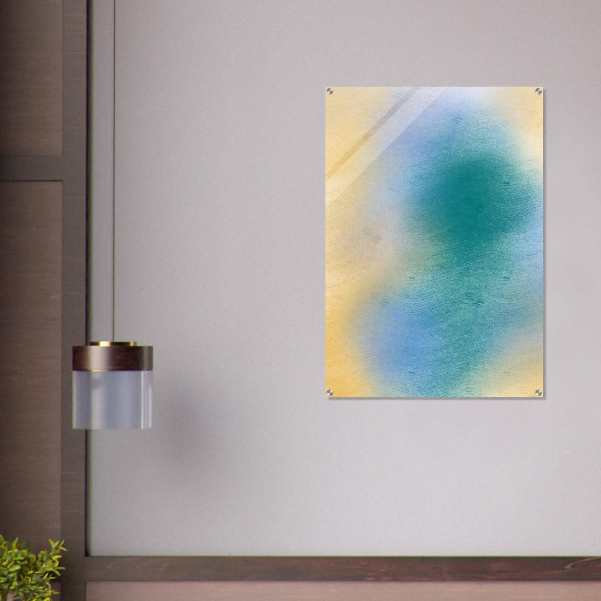 Da Vinci Contemporary Minimalist Art - Acrylic Print - 70x100 cm / 28x40″ -