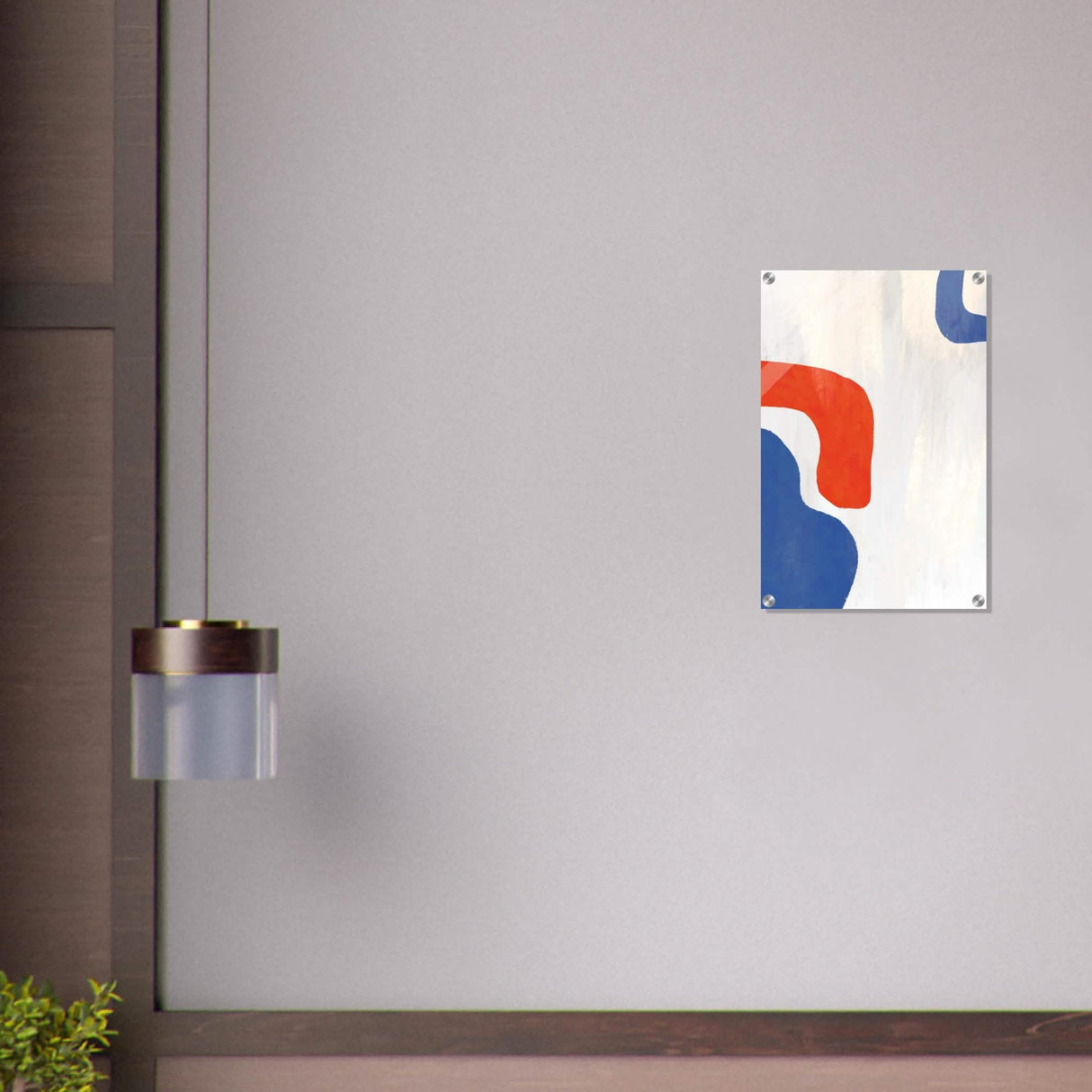 Da Vinci Contemporary Minimalist Art - Acrylic Print - 40x60 cm / 16x24″ -