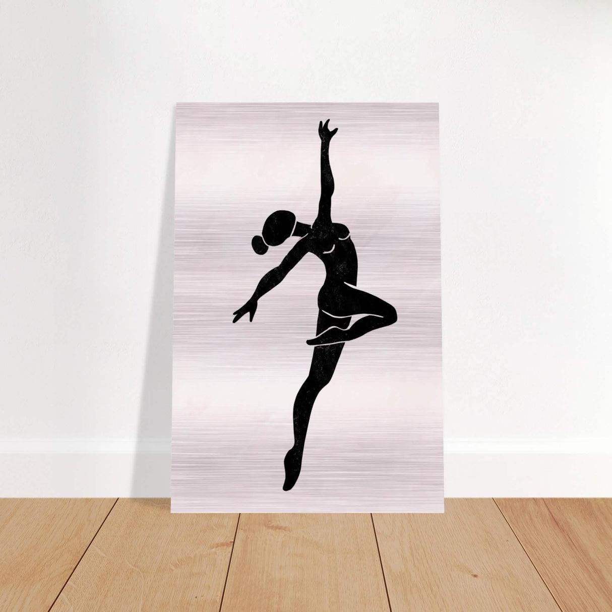 Da Vinci Contemporary Minimalist Art - Brushed Aluminum Print - 30x45 cm / 12x18″ -