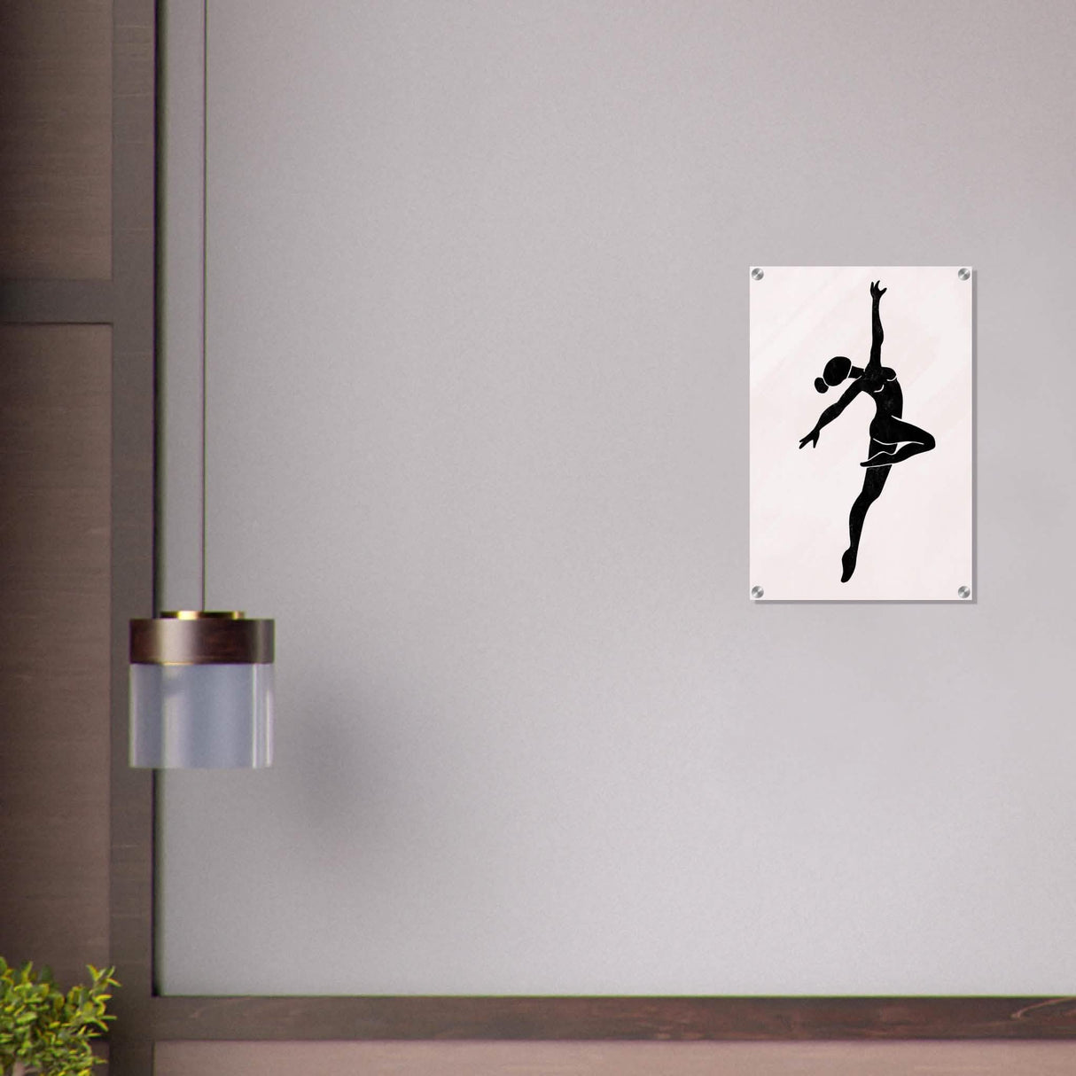 Da Vinci Contemporary Minimalist Art - Acrylic Print - 40x60 cm / 16x24″ -