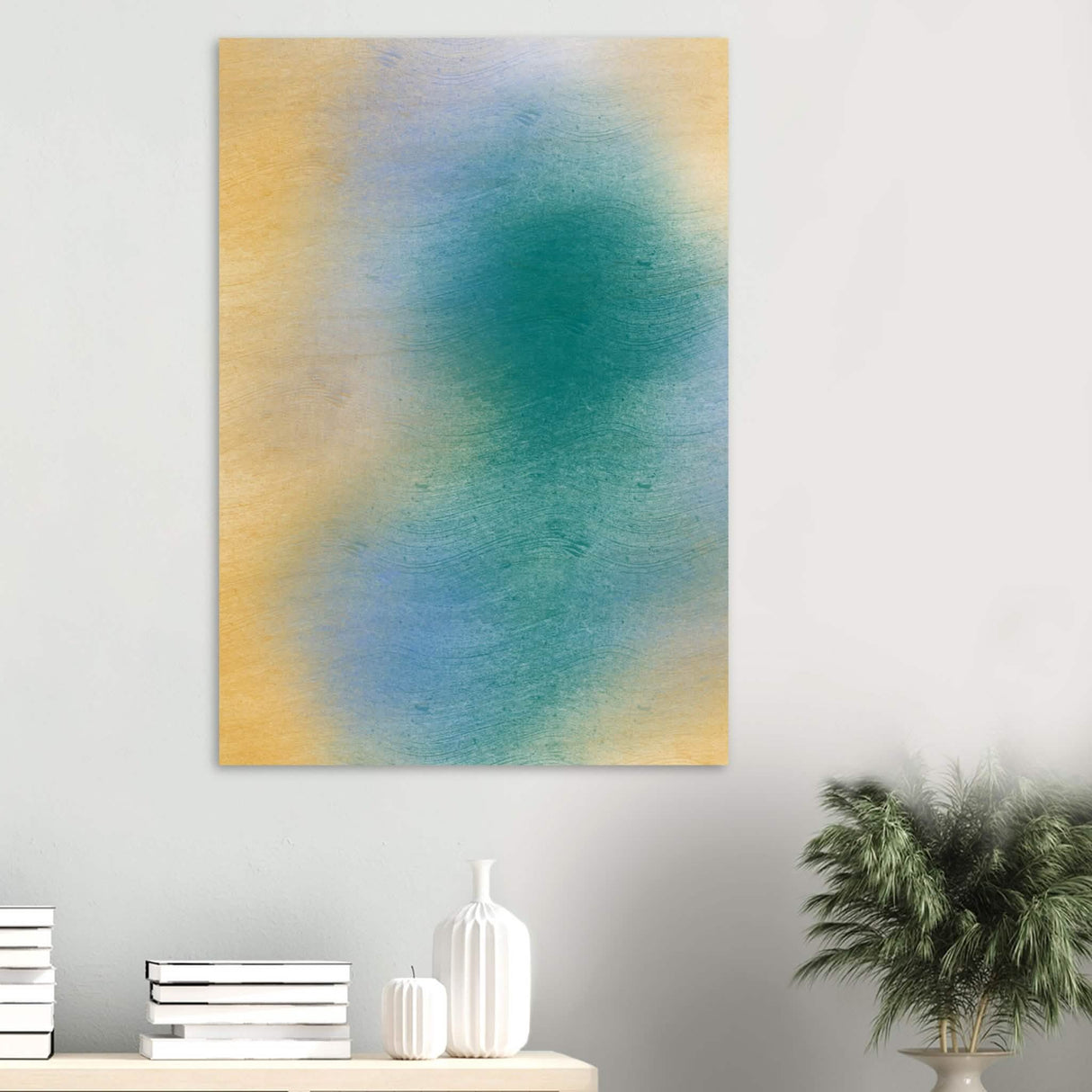 Da Vinci Contemporary Minimalist Art - Wood Prints - 70x100 cm / 28x40″ - 10 mm