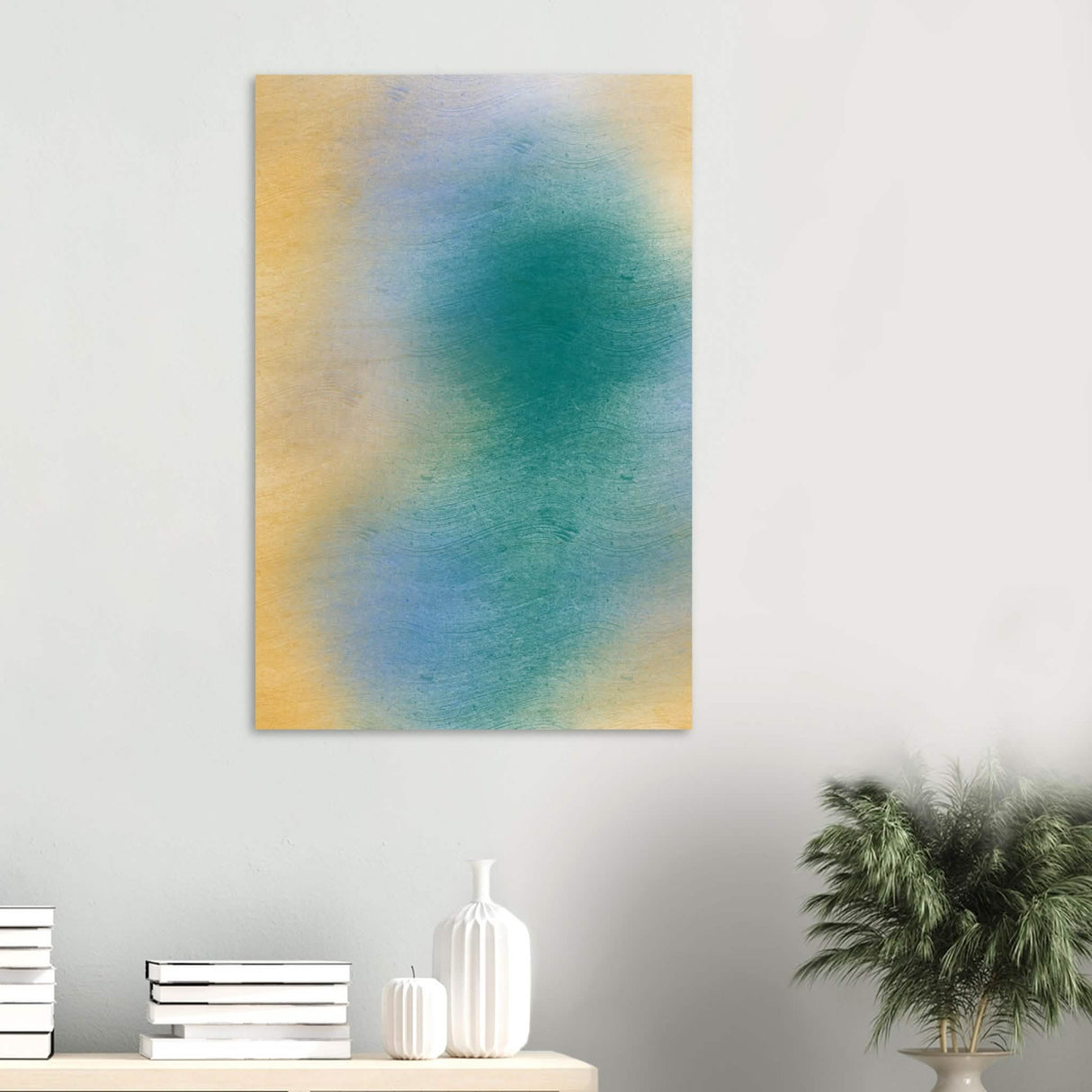 Da Vinci Contemporary Minimalist Art - Wood Prints - 60x90 cm / 24x36″ - 10 mm