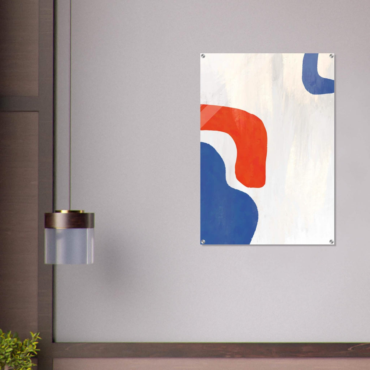 Da Vinci Contemporary Minimalist Art - Acrylic Print - 70x100 cm / 28x40″ -