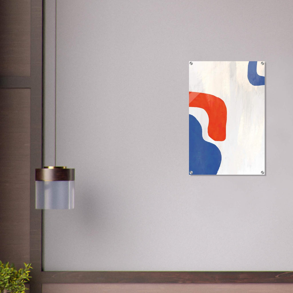 Da Vinci Contemporary Minimalist Art - Acrylic Print - 50x75 cm / 20x30″ -