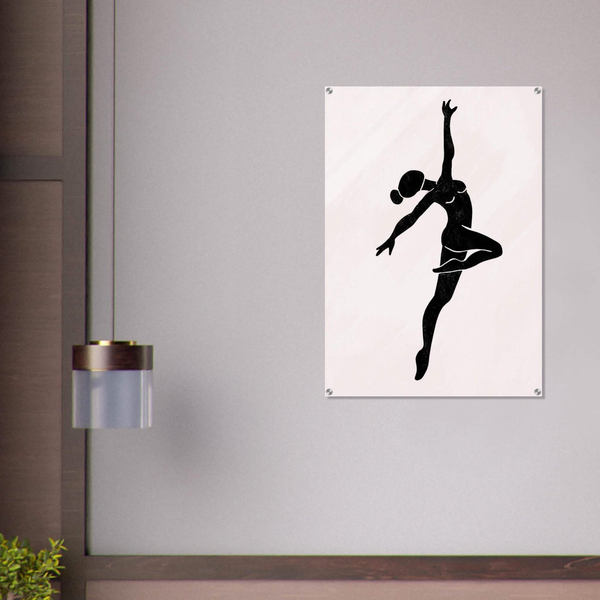 Da Vinci Contemporary Minimalist Art - Acrylic Print - 70x100 cm / 28x40″ -