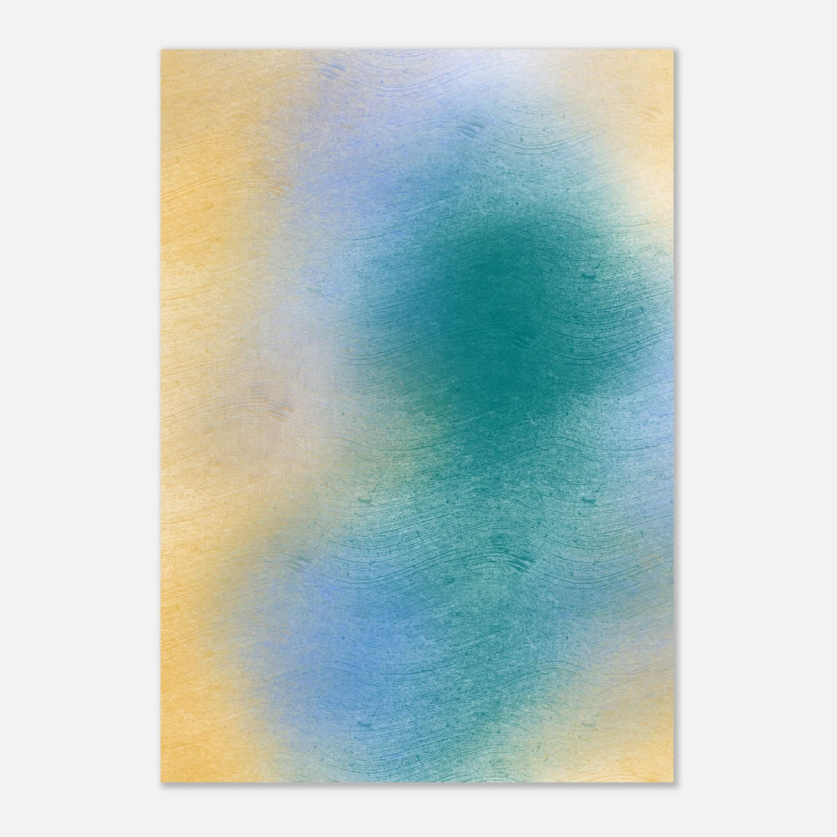 Da Vinci Contemporary Minimalist Art - Aluminum Print - 70x100 cm / 28x40″ -