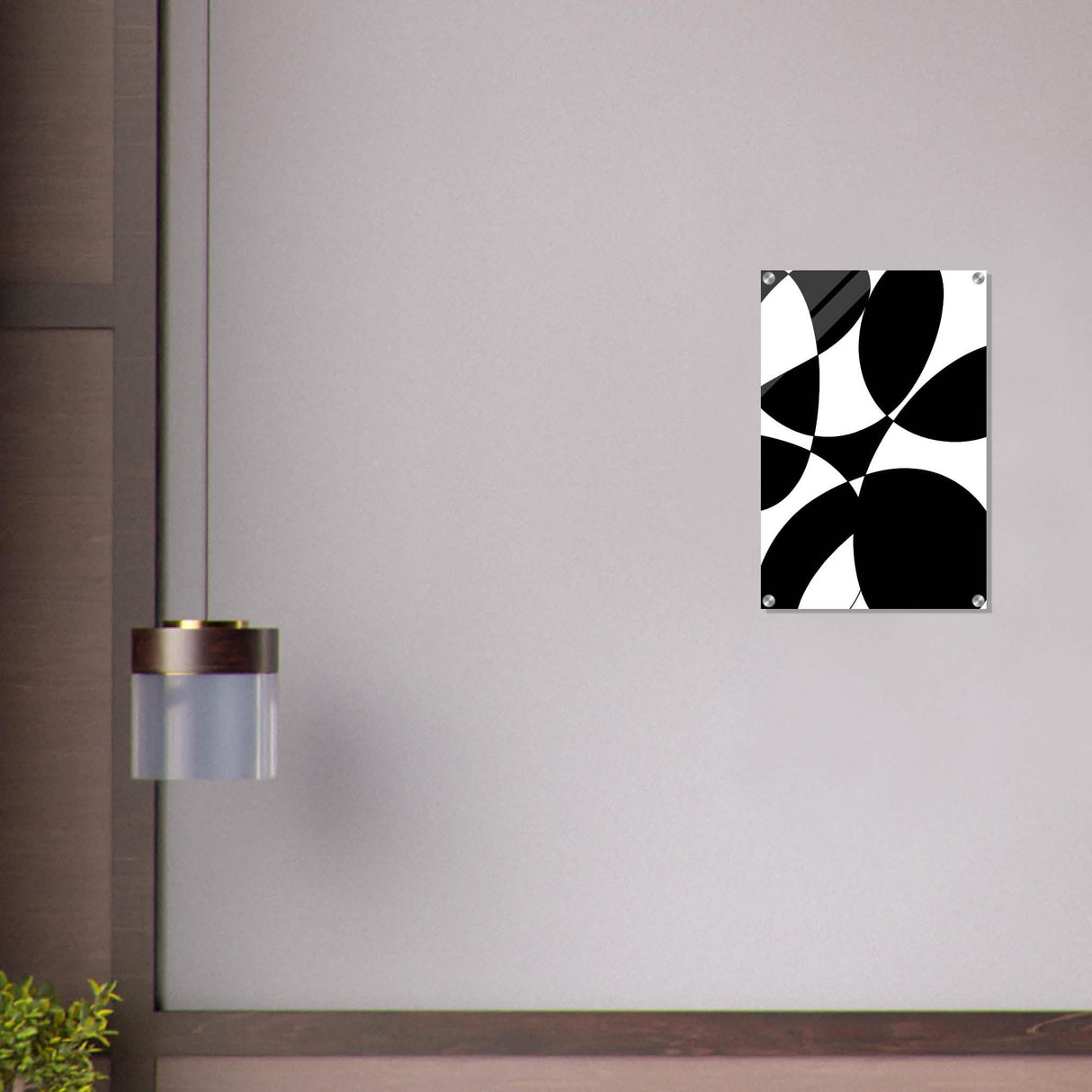 Da Vinci Contemporary Minimalist Art - Acrylic Print - 40x60 cm / 16x24″ -