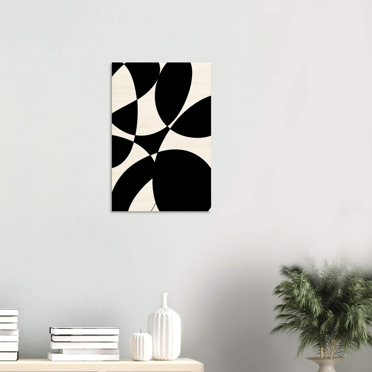 Da Vinci Contemporary Minimalist Art - Wood Prints - 40x60 cm / 16x24″ - 10 mm