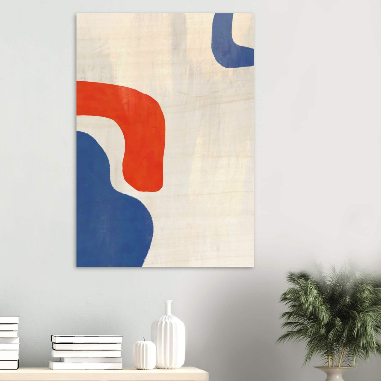 Da Vinci Contemporary Minimalist Art - Wood Prints - 70x100 cm / 28x40″ - 10 mm