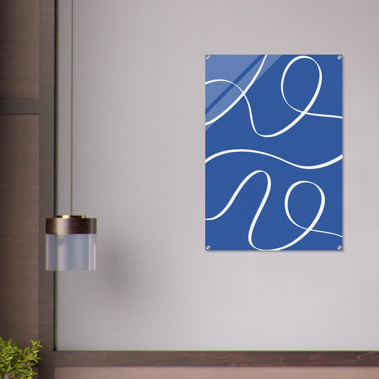 Da Vinci Contemporary Minimalist Wall Art - Acrylic Print - 70x100 cm / 28x40″ -