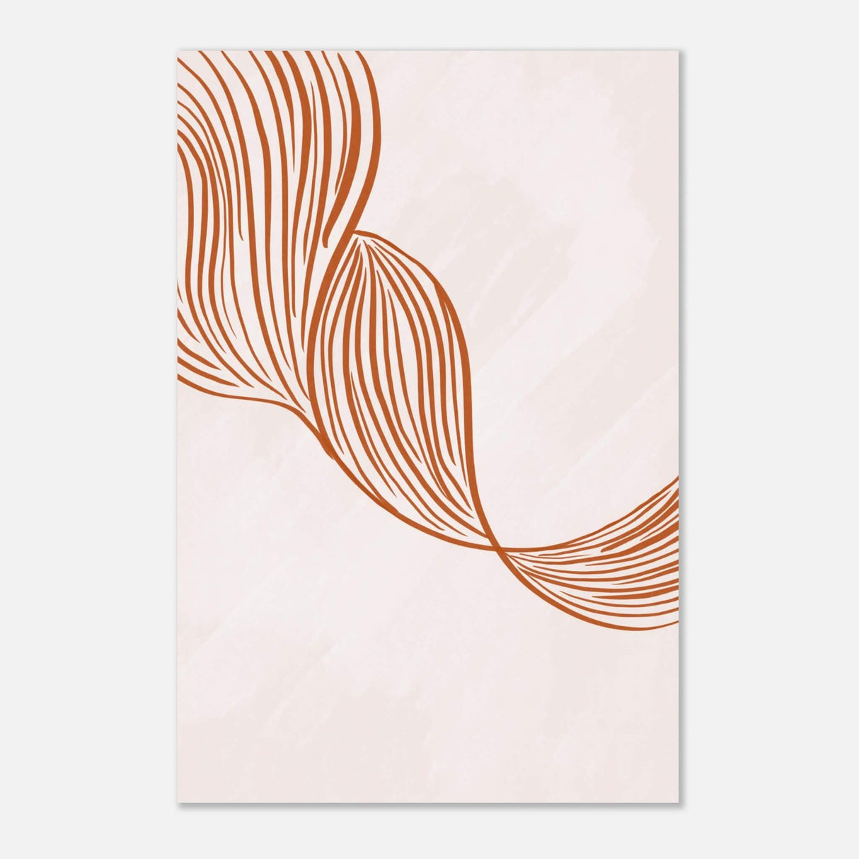 Da Vinci Contemporary Minimalist Wall Art - Aluminum Print - 60x90 cm / 24x36″ -