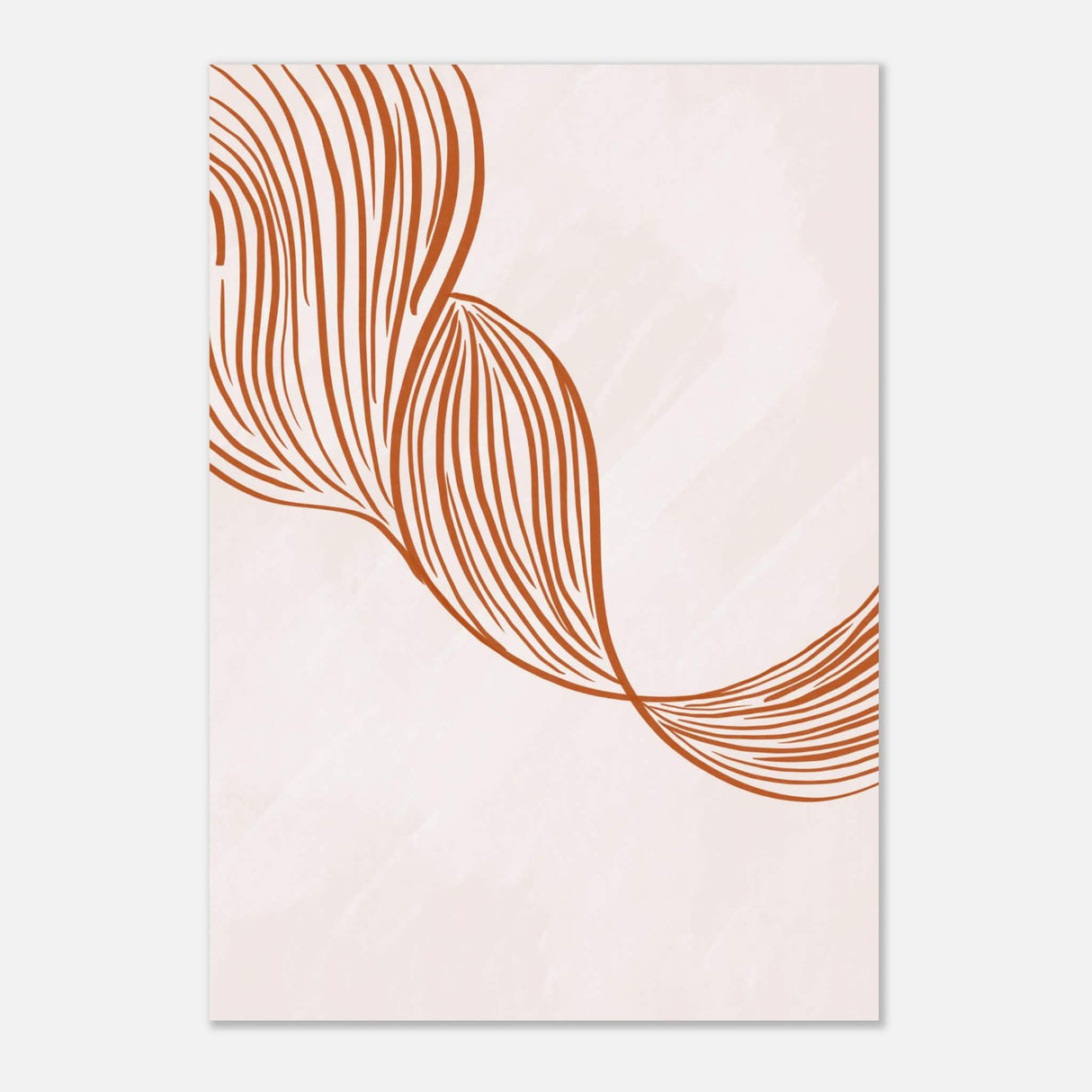 Da Vinci Contemporary Minimalist Wall Art - Aluminum Print - 70x100 cm / 28x40″ -