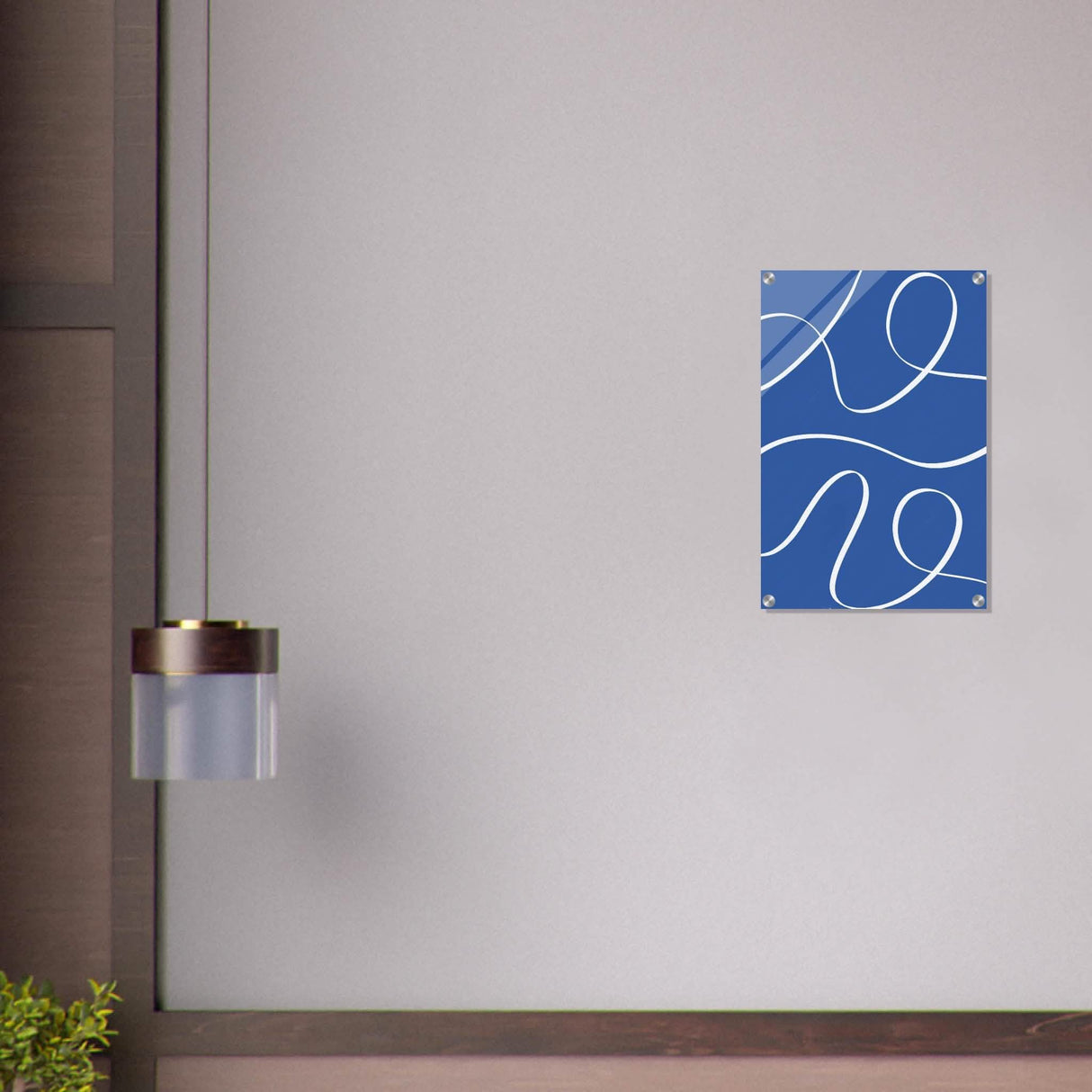 Da Vinci Contemporary Minimalist Wall Art - Acrylic Print - 40x60 cm / 16x24″ -