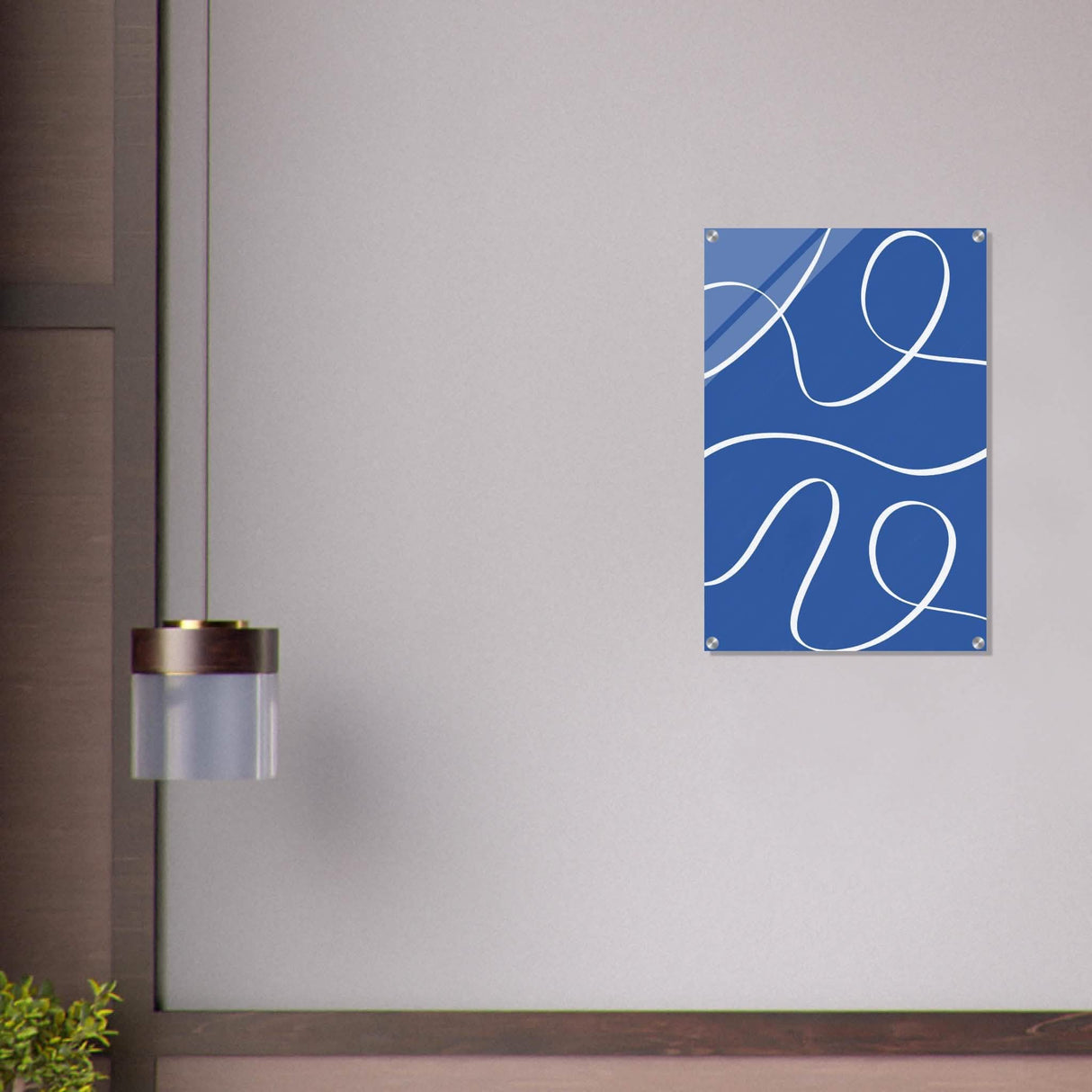 Da Vinci Contemporary Minimalist Wall Art - Acrylic Print - 50x75 cm / 20x30″ -