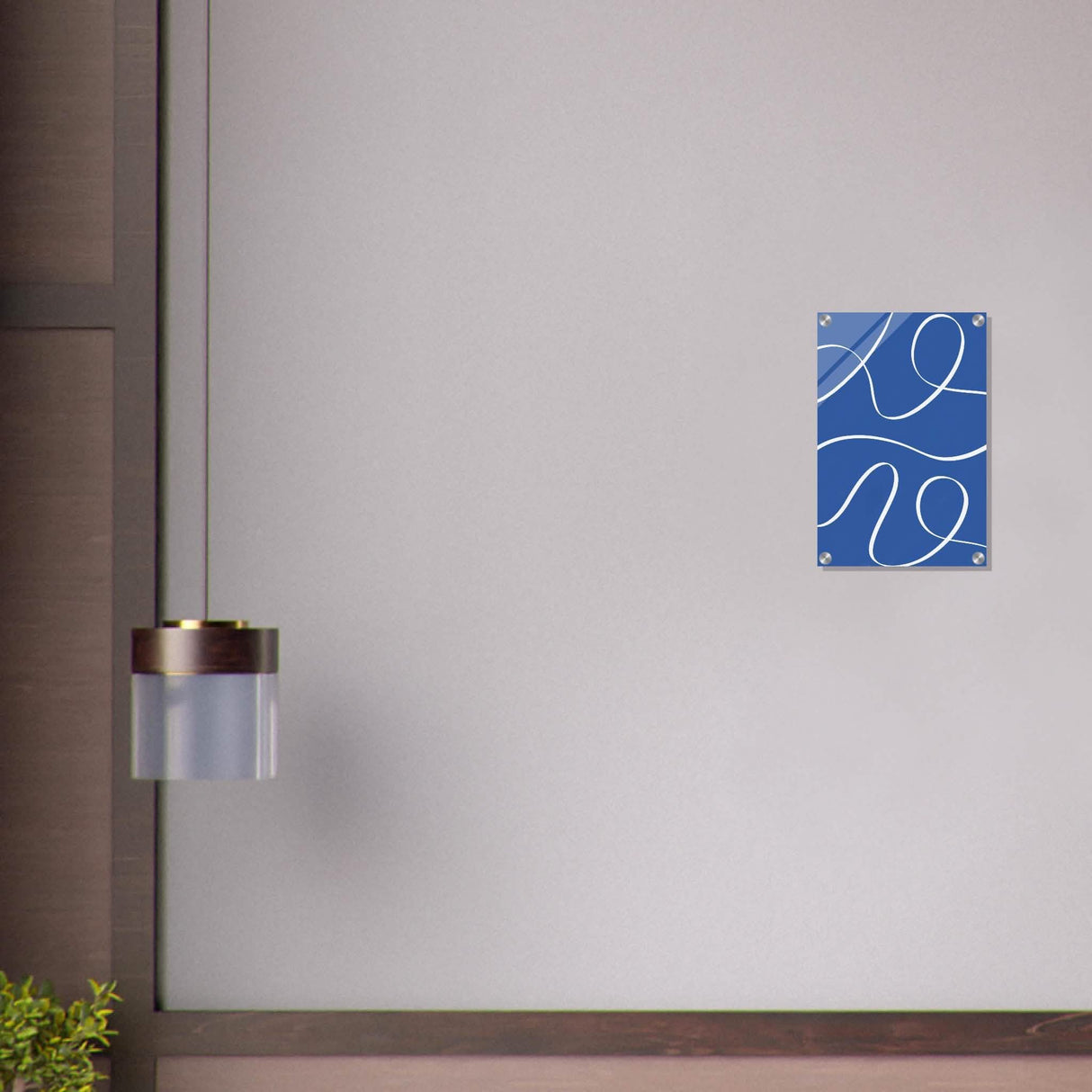 Da Vinci Contemporary Minimalist Wall Art - Acrylic Print - 30x45 cm / 12x18″ -