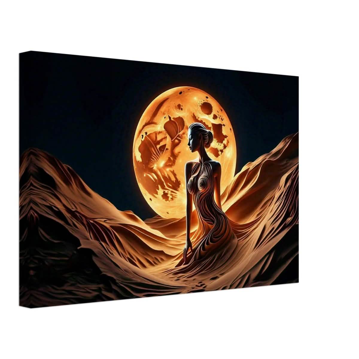 Da Vinci Contemporary Modern Art Wall art print | Sand Woman - Canvas - 30x45 cm / 12x18″ -