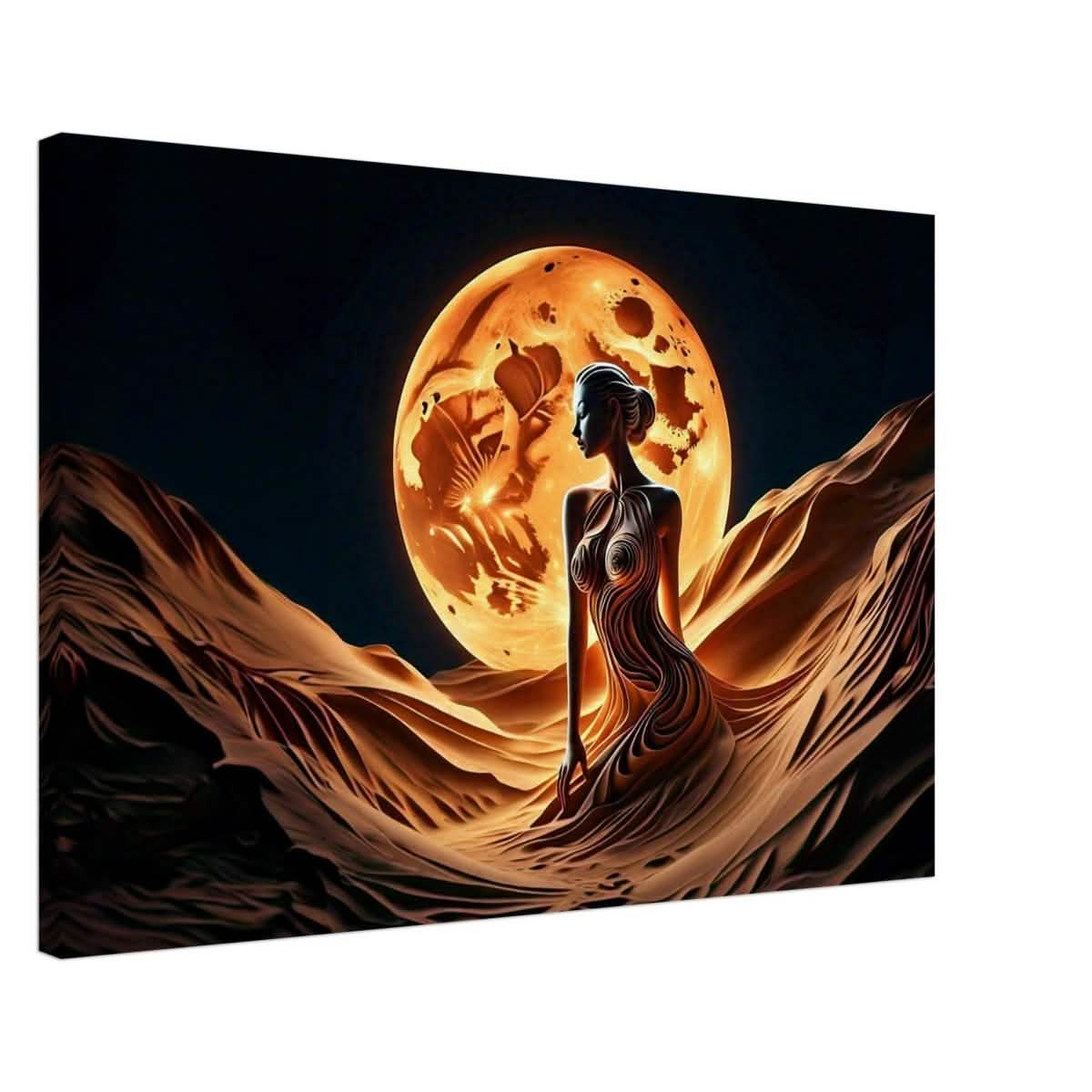 Da Vinci Contemporary Modern Art Wall art print | Sand Woman - Acrylic Print - 30x45 cm / 12x18″ -