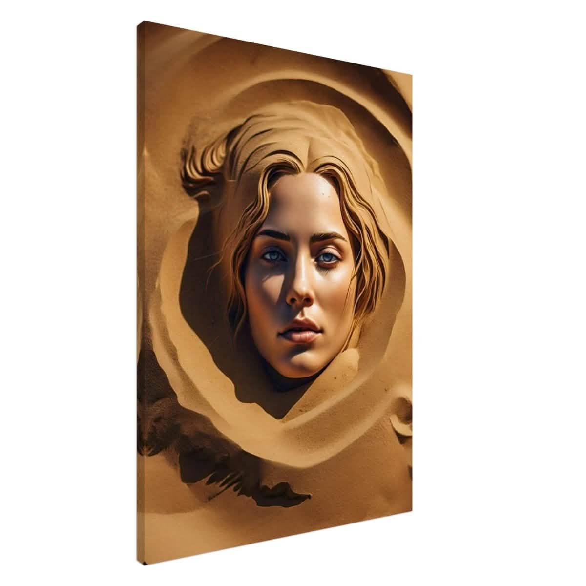 Da Vinci Contemporary Modern Art Wall art print | Sand Woman - Acrylic Print - 30x45 cm / 12x18″ -