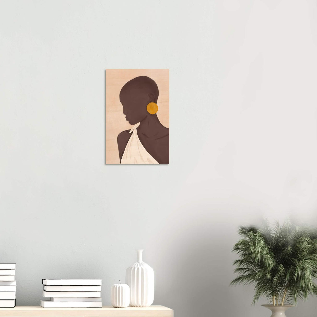 Da Vinci Contemporary Modern Art - Wood Prints - 30x45 cm / 12x18″ - 20 mm