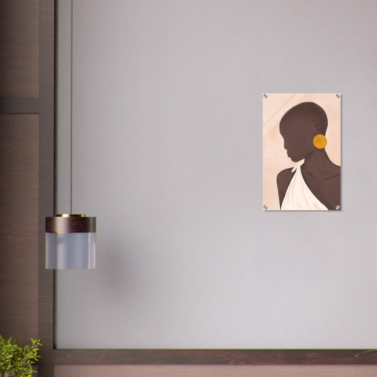 Da Vinci Contemporary Modern Art - Acrylic Print - 40x60 cm / 16x24″ -