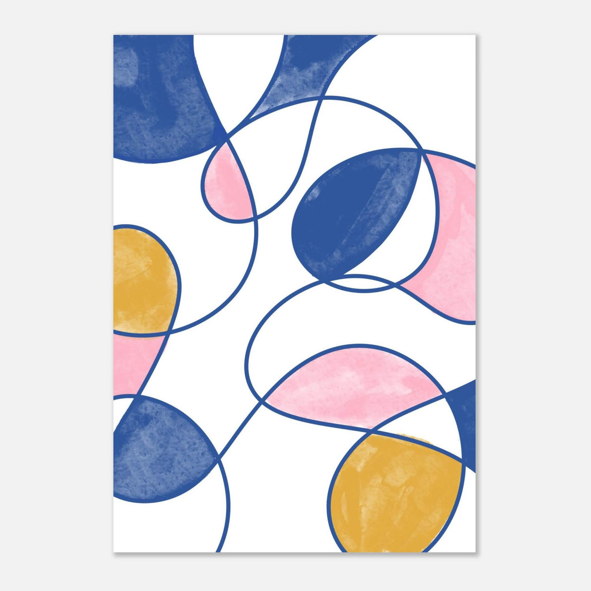 Da Vinci Contemporary Modern Art - Aluminum Print - 70x100 cm / 28x40″ -