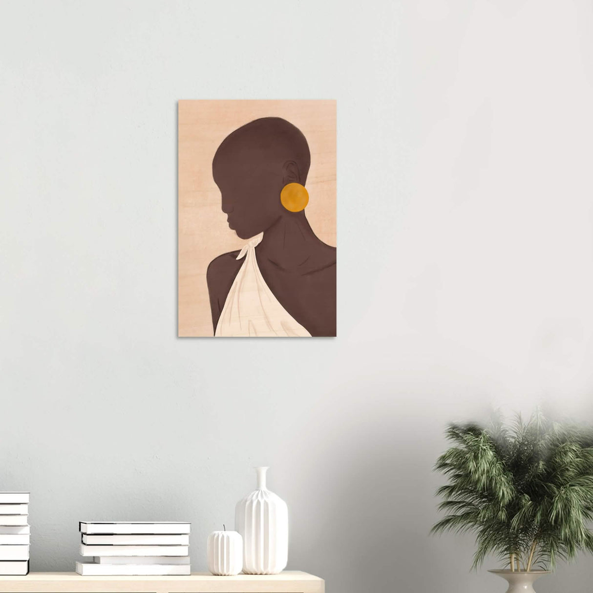 Da Vinci Contemporary Modern Art - Wood Prints - 40x60 cm / 16x24″ - 20 mm