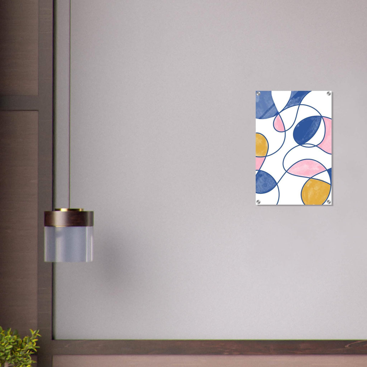 Da Vinci Contemporary Modern Art - Acrylic Print - 40x60 cm / 16x24″ -