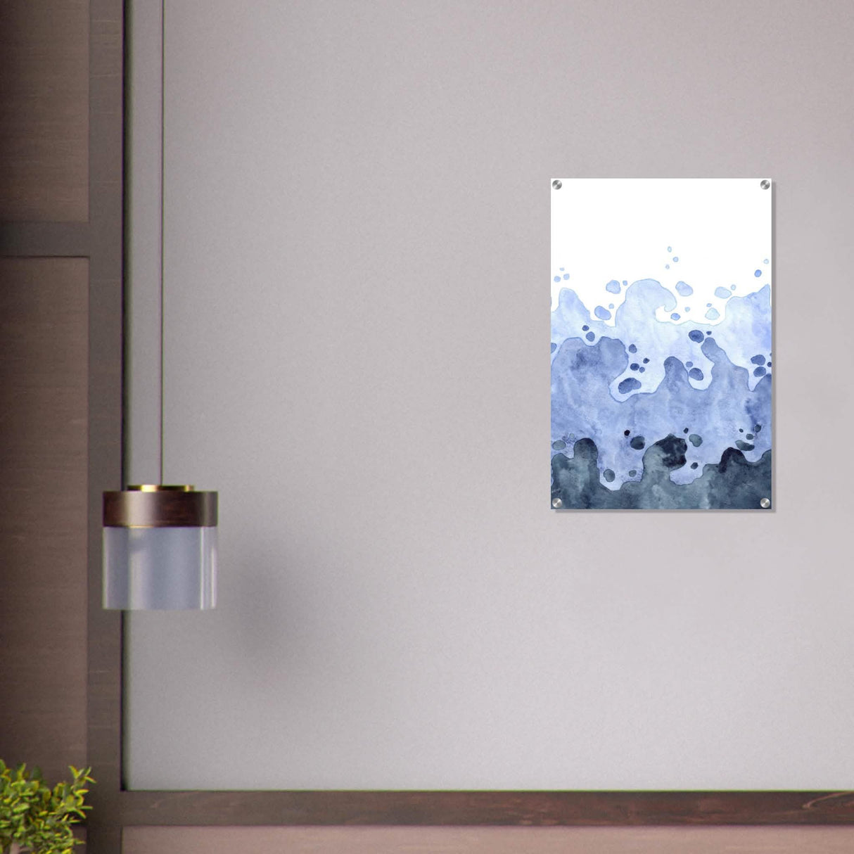 Da Vinci Contemporary Modern Wall Art | Beach - Acrylic Print - 50x75 cm / 20x30″ -