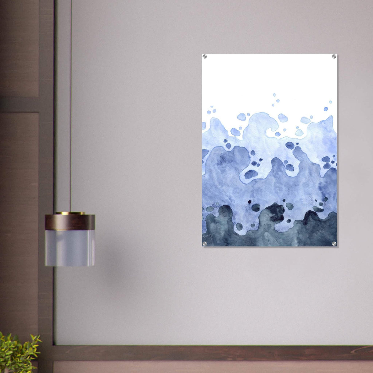 Da Vinci Contemporary Modern Wall Art | Beach - Acrylic Print - 70x100 cm / 28x40″ -