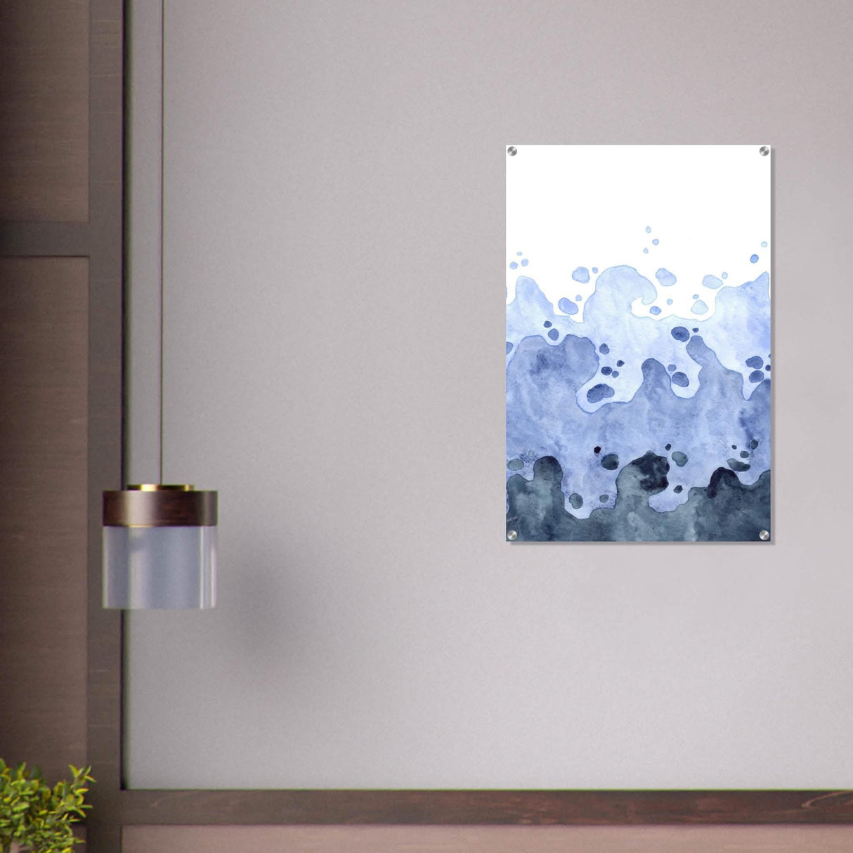 Da Vinci Contemporary Modern Wall Art | Beach - Acrylic Print - 60x90 cm / 24x36″ -